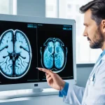 의료 AI 도입과 변화 - **Prompt 1: AI-Powered Medical Diagnosis and Doctor's Assistant**
"A diverse team of doctors, on...